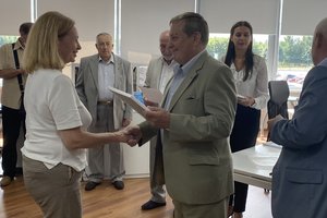 Руководство Балтийского объединения вручило награды АО «Зенит-Арена»